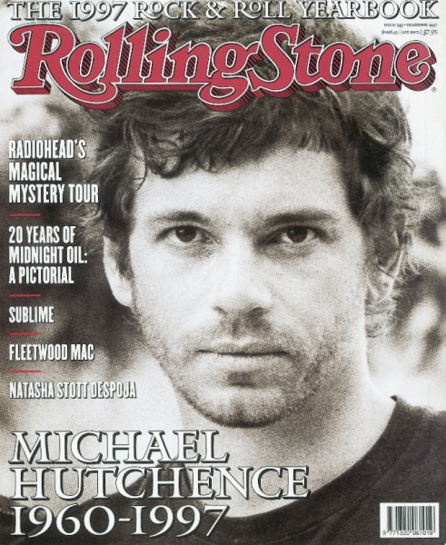 Rolling Stone Cover. Michael Hutchence by Tony Mott