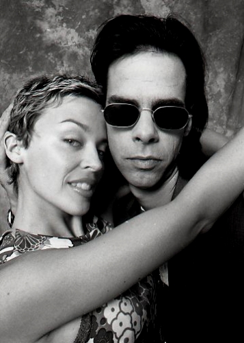 Nick Cave and Kylie Minogue by Tony Mott. The National Treasures Series : Zoë Porter