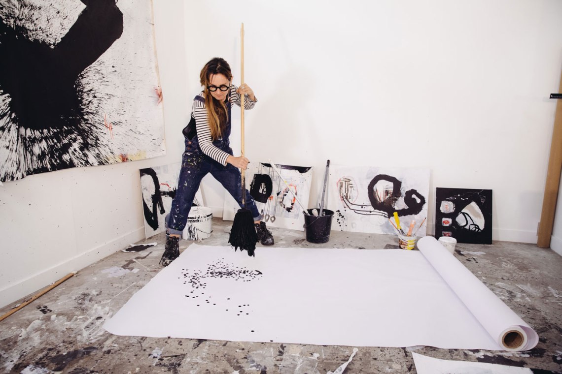 Artist Titane Laurent. Photographer Megan George.